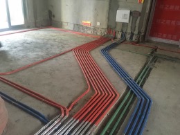 【南宁桂之美装饰】绿地国际花都3号14楼水电施工实景图