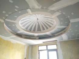 【南宁绿之都装饰】吊顶阶段工艺实景展示