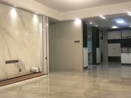 长线局黑白灰现代风装修完工验收