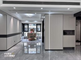 【南宁中宅装饰】联发臻境126平完工实景工地