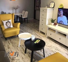【南宁居立方装饰】 汇东星城98平北欧风格家装实景图