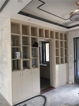 【南宁居立方装饰】盛天公园里145平新中式完工实景