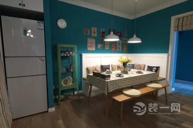 南宁装修网75平米三室两厅装修效果图
