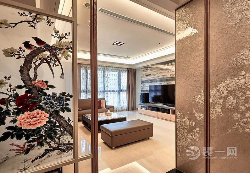 南宁装修公司新中式风格115平米新中式风格装修效果图